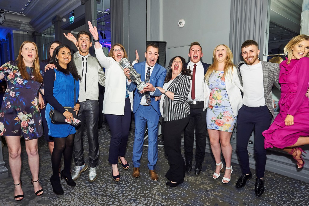 Above: Among this year’s winners were the team from ZSL who were literally jumping for joy when they heard that ZSL Whipsnade had won the Best Museum or Visitor Attraction Gift Shop category.