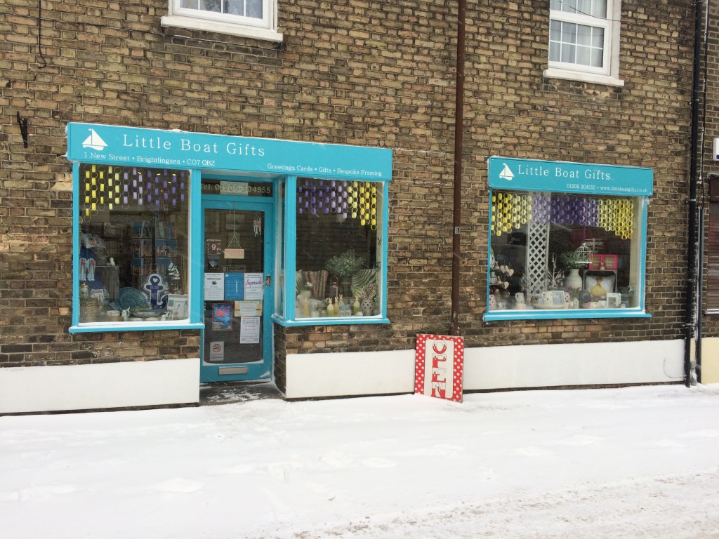 Above: Little Boat Gifts, Brightlingsea.