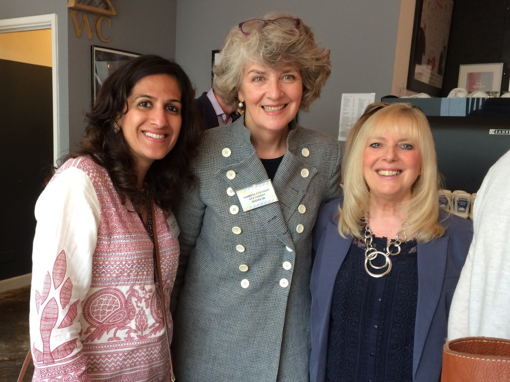 Above: Delegates at the GA AGM included, from left to right: Rani Moochhala, managing director of Paper Mirchi, Vanessa Fortnum, head of content & PR, Stationery Show London and Sue Marks, editor of Progressive Gifts & Home and GiftsandHome.net