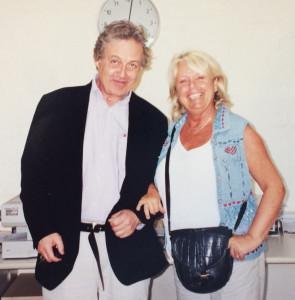 Above: Gisela Graham and Piers Croke, taken in 1993.