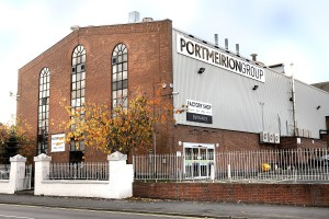 Above: The Portmeirion Group factory in Stoke-on-Trent.