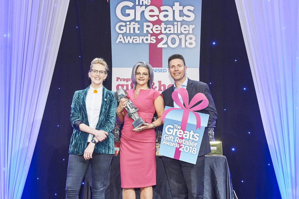 Above: Jo Williams received the Greats 2018 award for Best Newcomer Midlands, North and Scotland in May. She is shown with Phil Boas, marketing director at Ascential (now ITE), sponsors of the category.