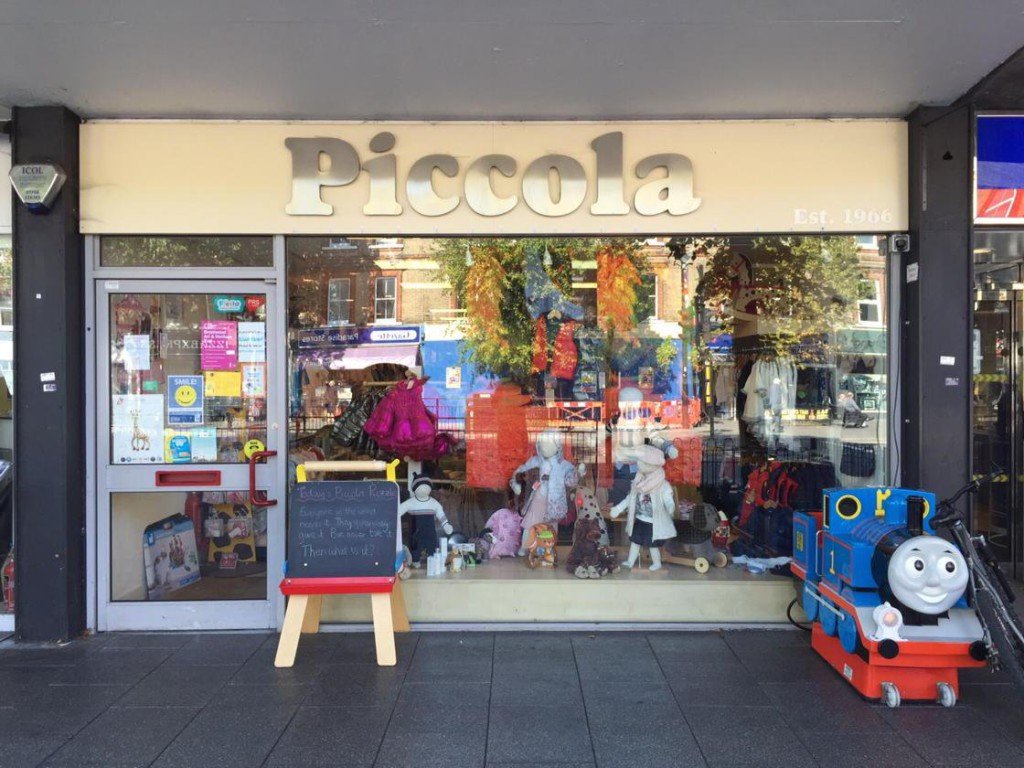 Above: Piccola in Brentwood is among the 2018 finalists in the Best Independent Gift Retailer category of the Progressive Preschool Awards.