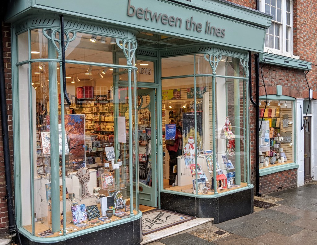 Above: The newly refurbished Between The Lines in Midhurst, one of 16 stores in the company’s portfolio.