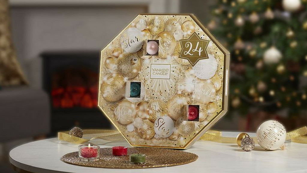 Above: Yankee Candle’s advent calendar for 2018.