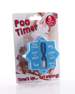 Above: Boxer’s Poo Timer.