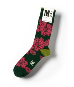 Above: MrD Batick Flower socks.