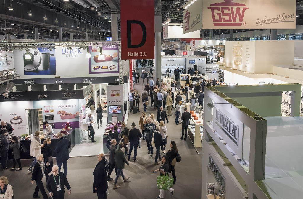 Above: International visitors were out in force at this year’s Ambiente.