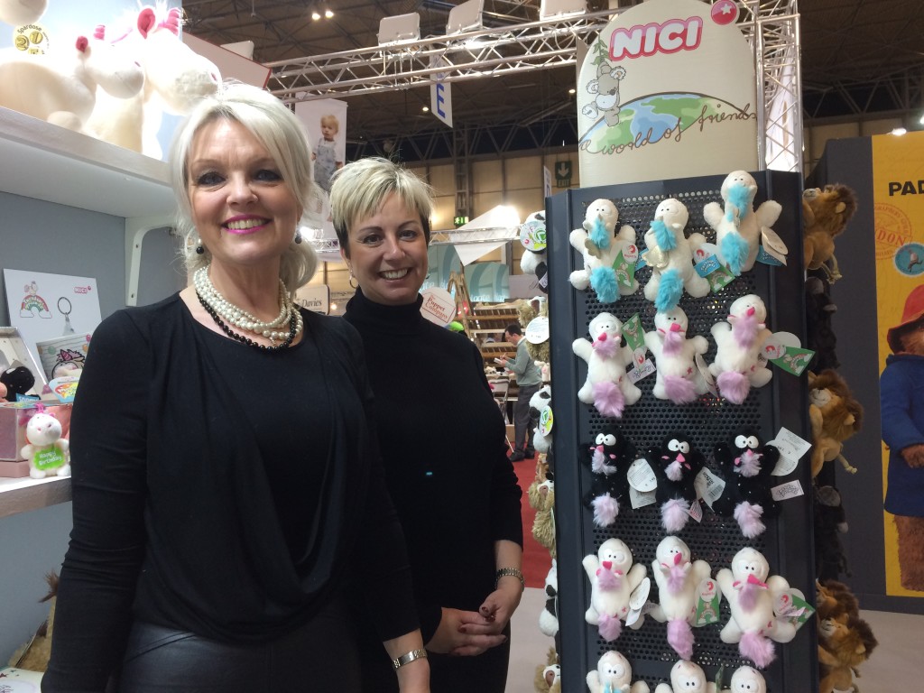 Above: Posh Paws’ sales director Sally Fielding (front) and national account manager Mandy Walton.