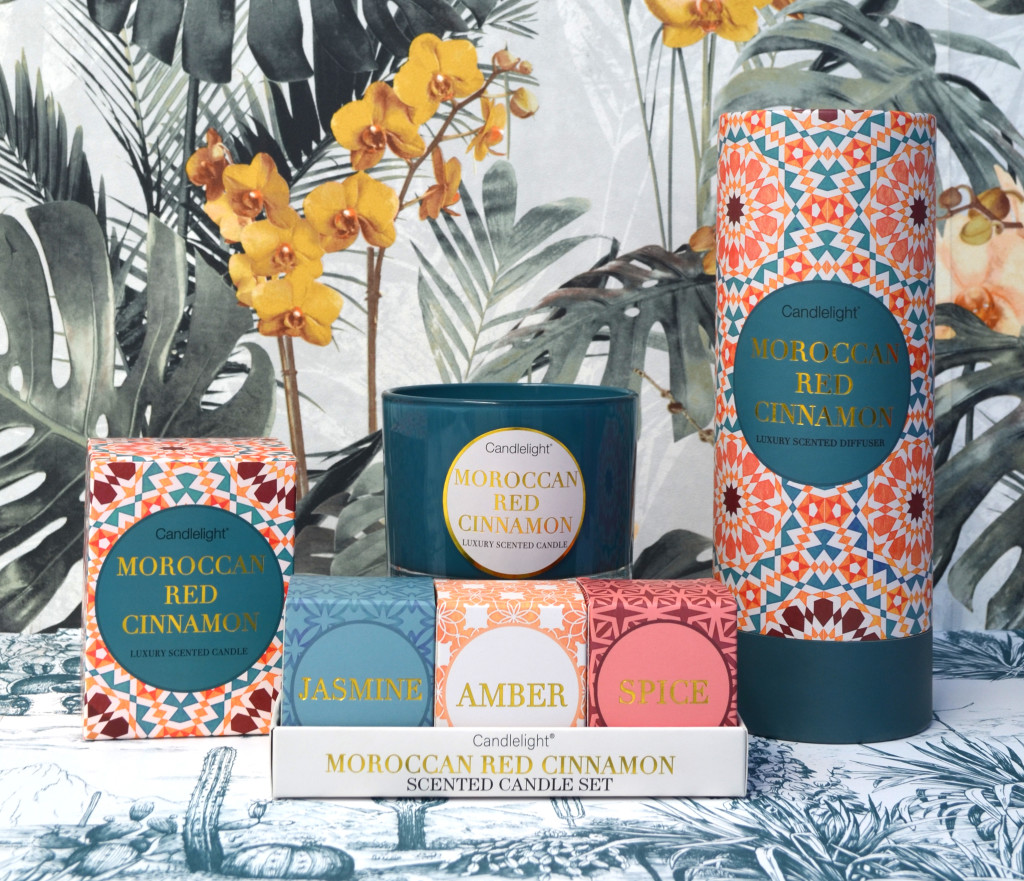 Above: The new Destinations candle collection from Candlelight.
