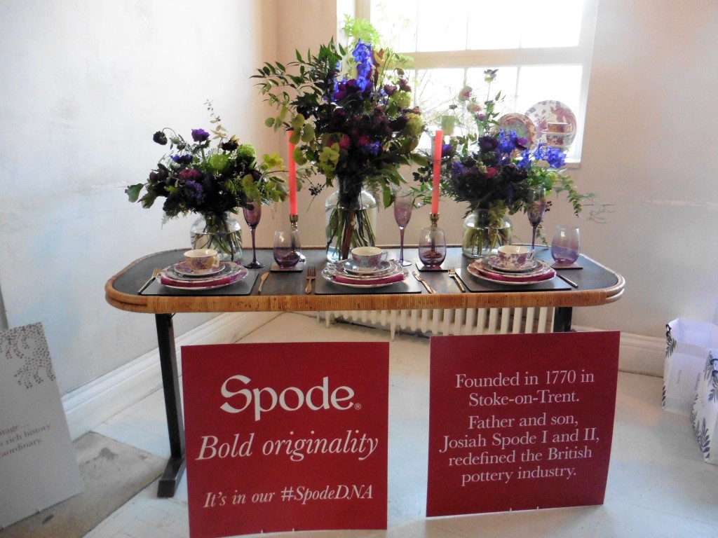 Above: Spode has launched a brand-led campaign #SpodeDNA.