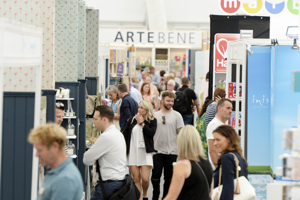 Above: Busy aisles at last year’s show.