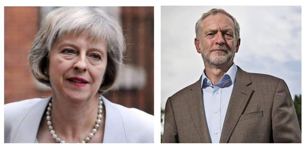 Above: PM Theresa May is continuing to talk to Labour leader Jeremy Corbyn about taking Brexit forward.