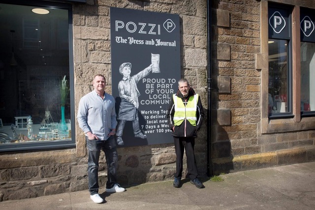 Above: David Robertson, managing director of JP Pozzi, was the winner of Scotland’s High Street Hero trophy at the Greats British High Street Awards last year.