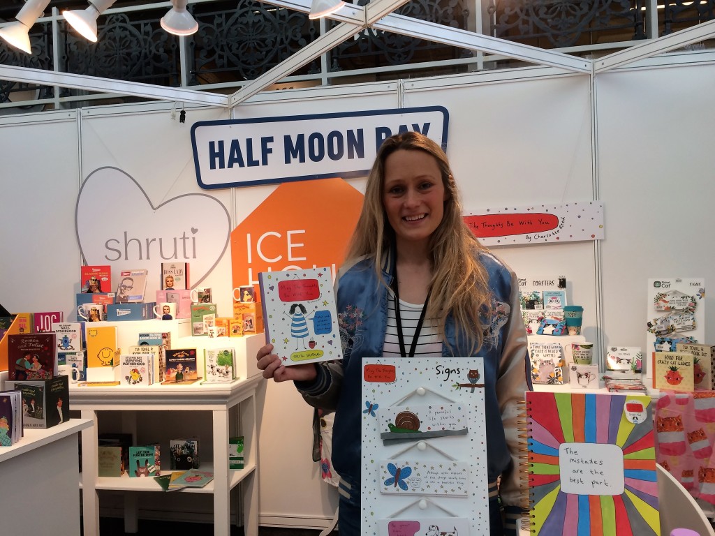 Above: May The Thoughts Be With You creator Charlotte Reed on the Half Moon Bay stand at PG Live last month.