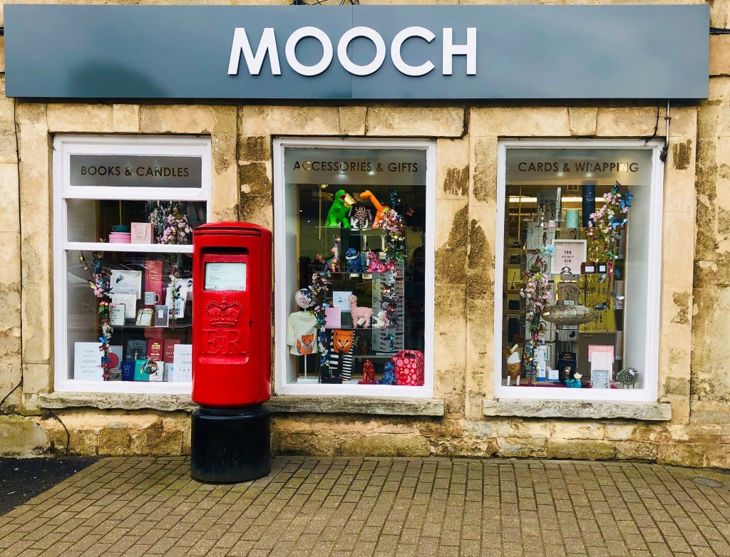 Top: The new MOOCH gift shop in Olney.