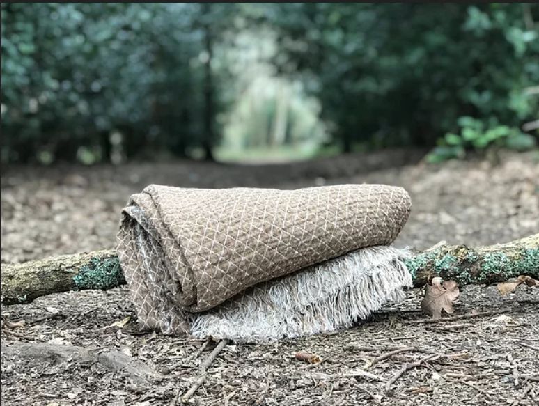 Above: Throws from Pure Linen.