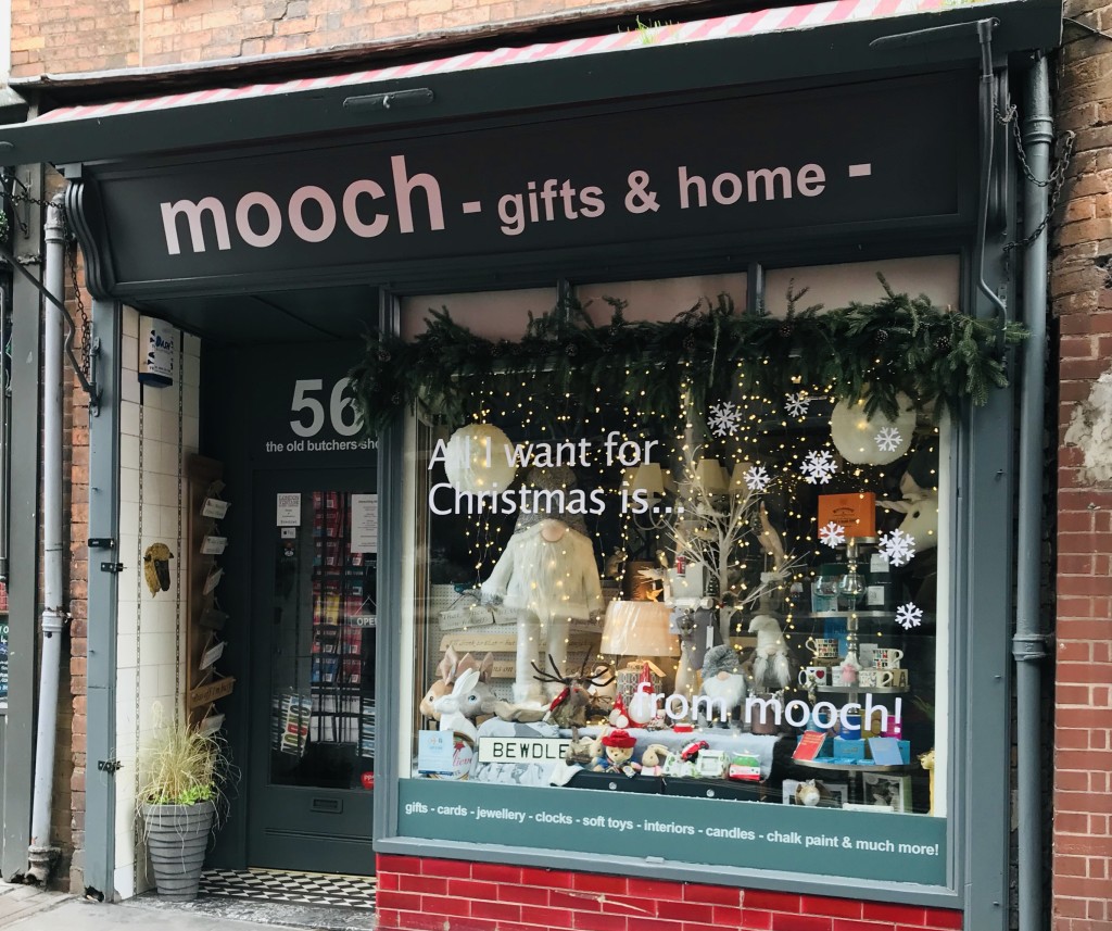  Above: Mooch Gifts & Home is going from strength to strength in Bewdley.