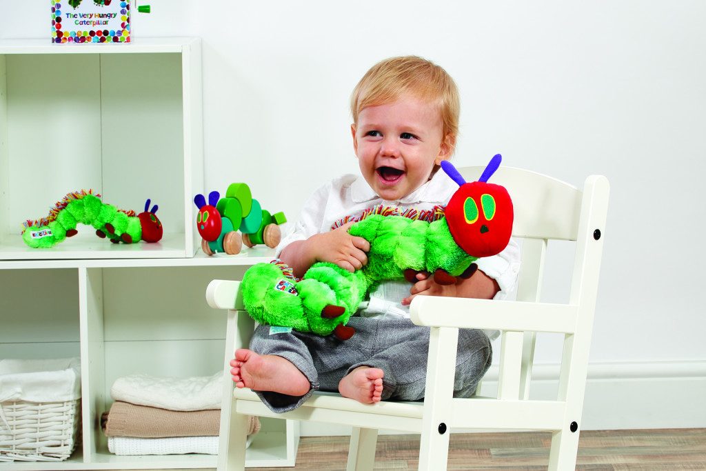 Above: Very Hungry Caterpillar plush from Rainbow Designs.