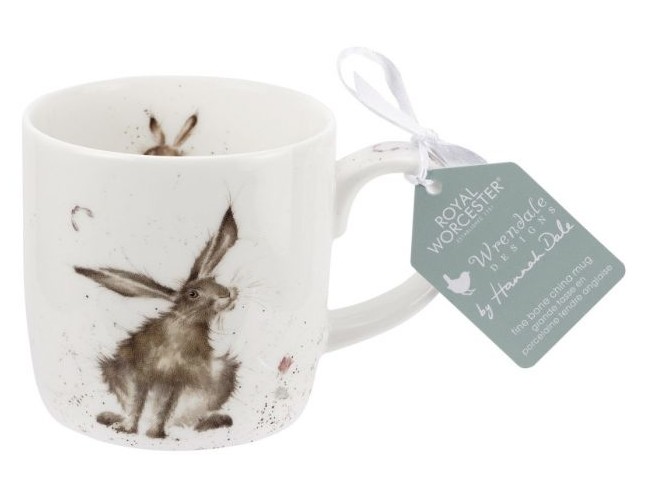 Above: A Royal Worcester Wrendale Designs hare mug.