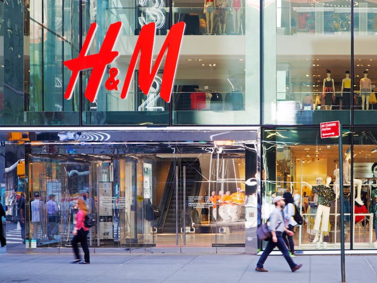 Above: H&M will be fully sustainable in the next 10 years.