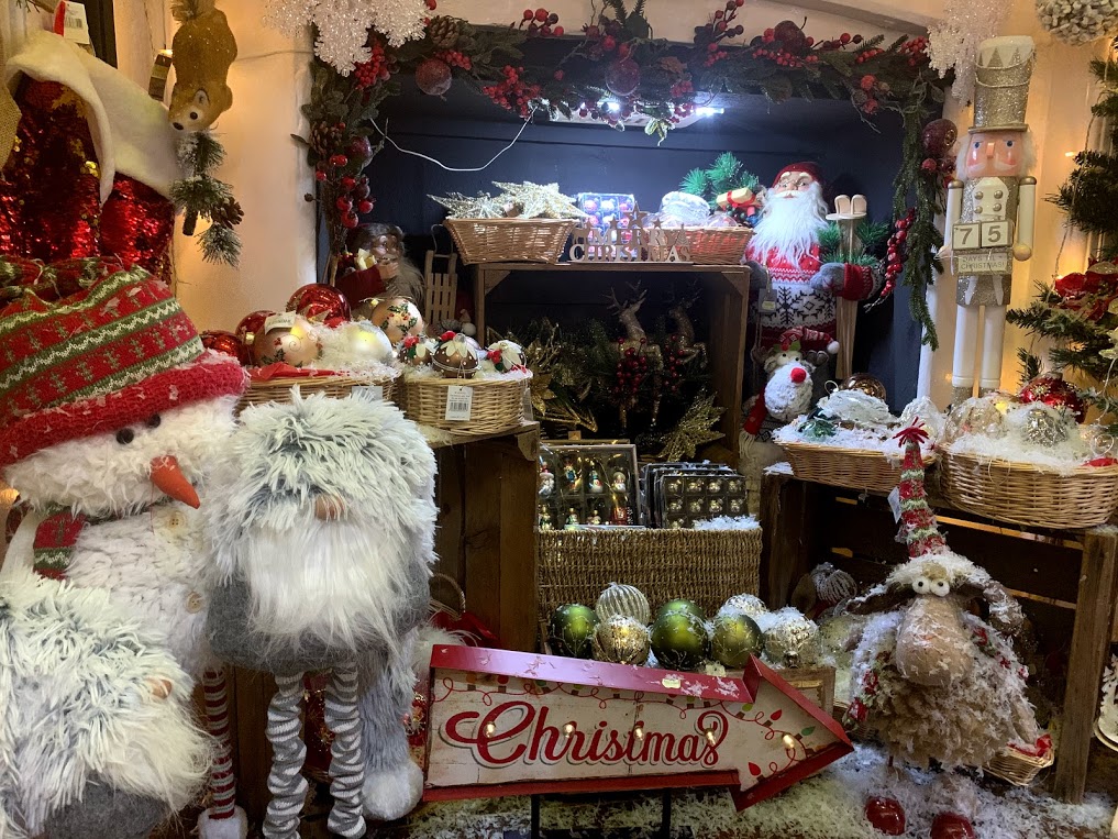 Above: The Christmas Room at the Highworth Emporium, Highworth.