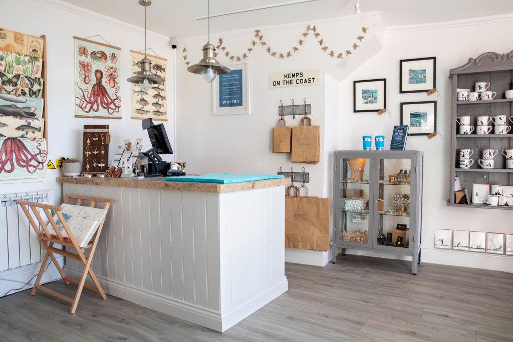 Above: The new shop has got a spacious layout.