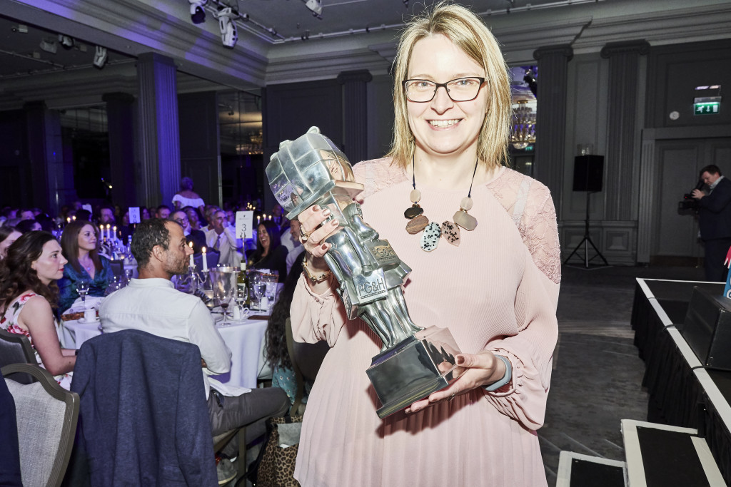 Above: Tabi Marsh, director, Papilio at Heritage, Thornbury, was the winner of the Best Non-Specialist Retailer of Gifts category.