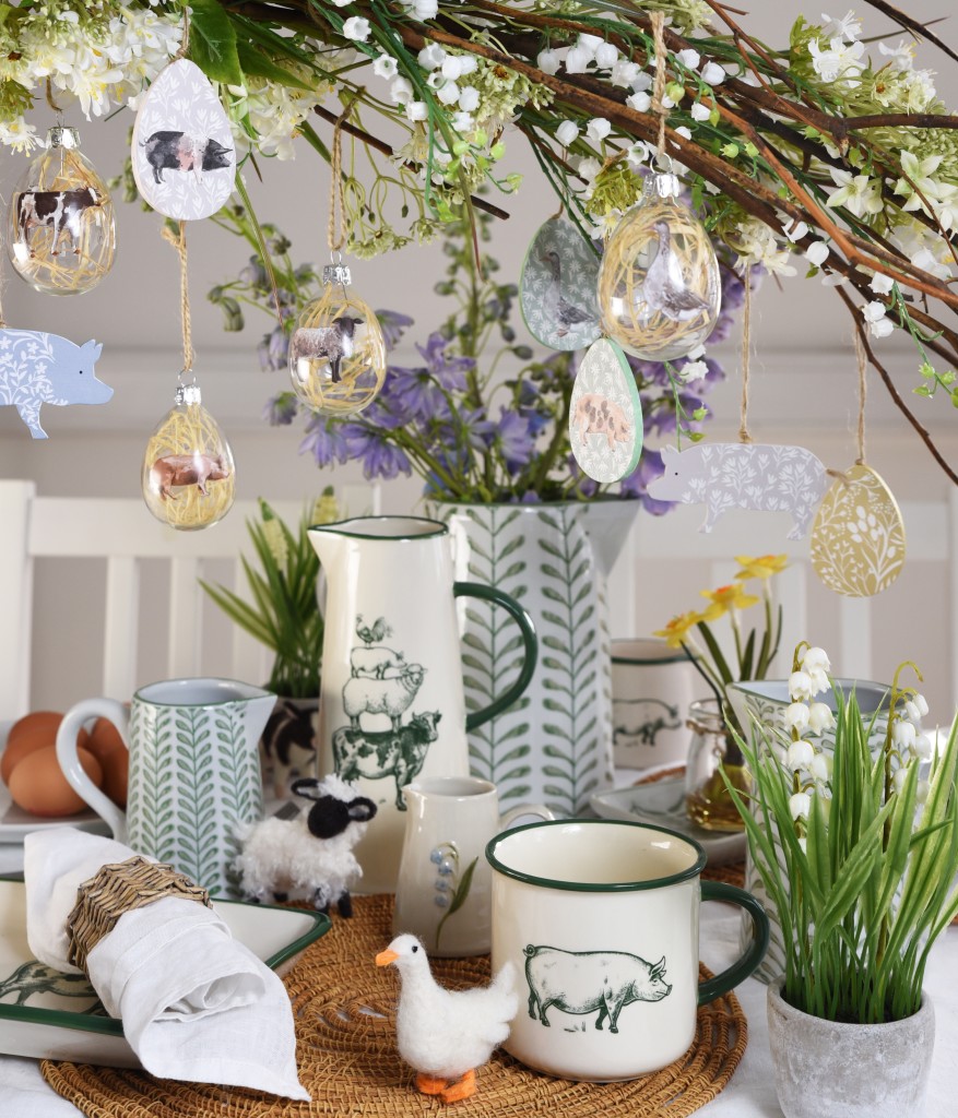 Above: Gisela Graham’s Natural Easter collection.