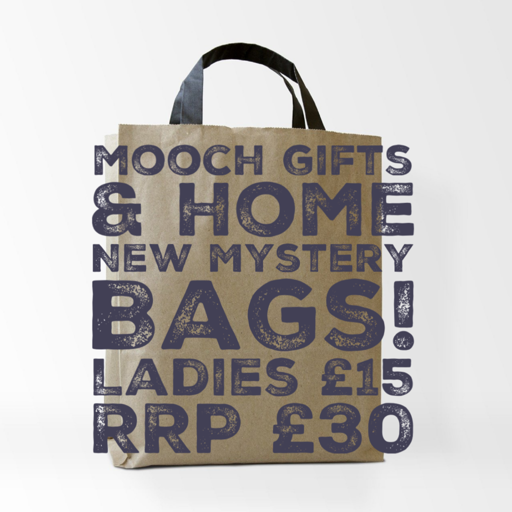 Above: The Ladies Mystery Bag quickly sold out.