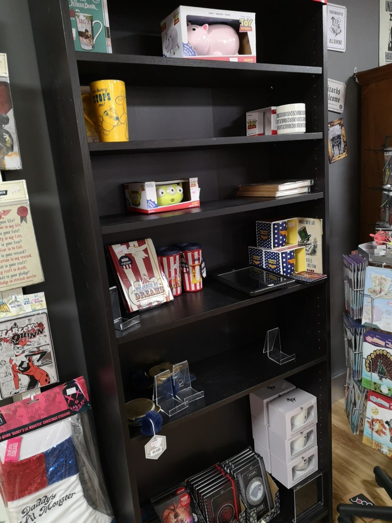 Above: Half empty shelves at Joco.