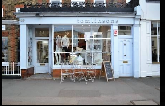 bove: Tomlinson’s in Dulwich Village.