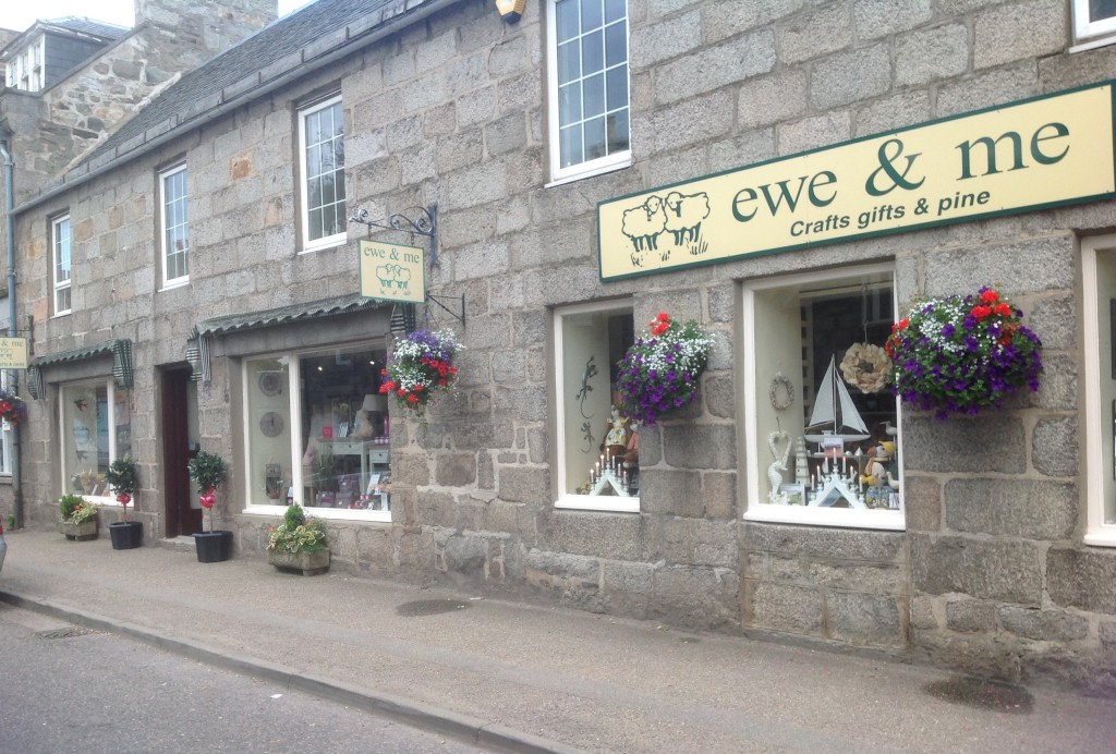 Above: Greats finalist Ewe and Me in Grantown on Spey.