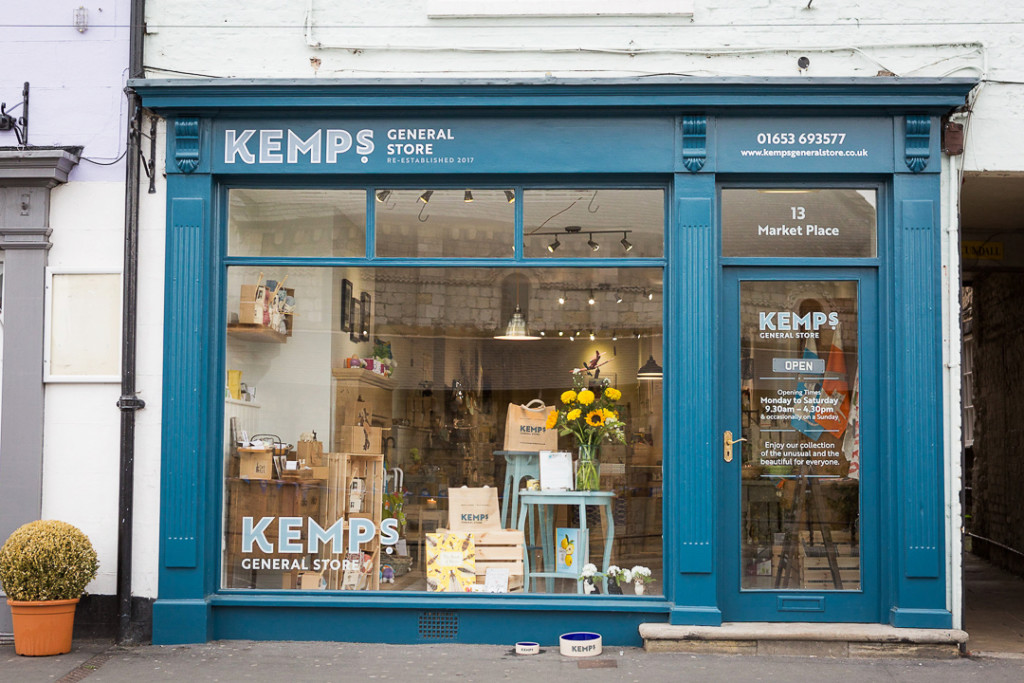 Above: Kemps General Store in Malton