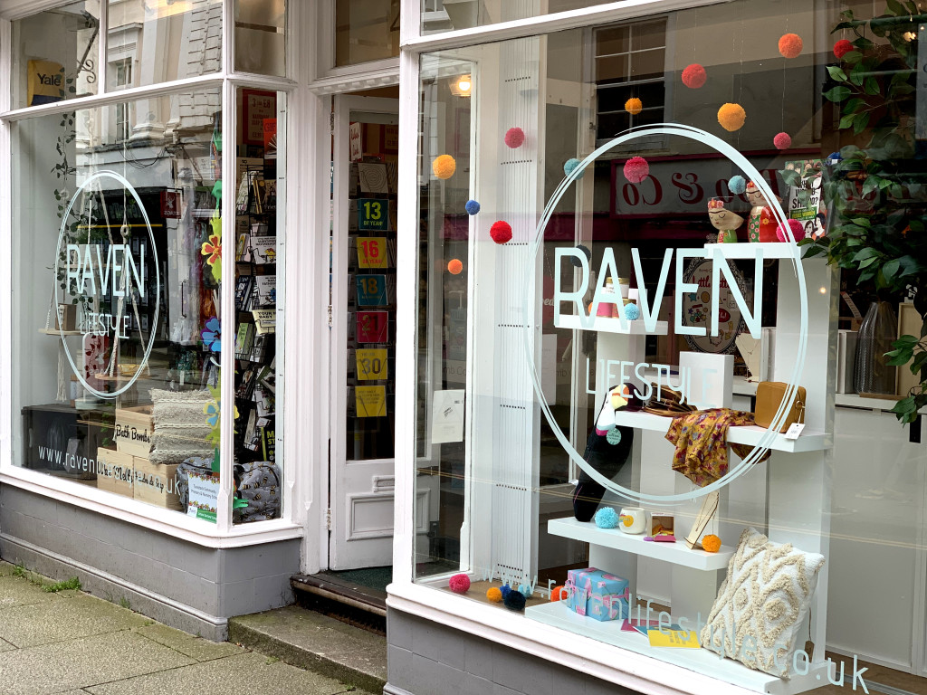 Above: Raven Lifestyle, Tavistock.