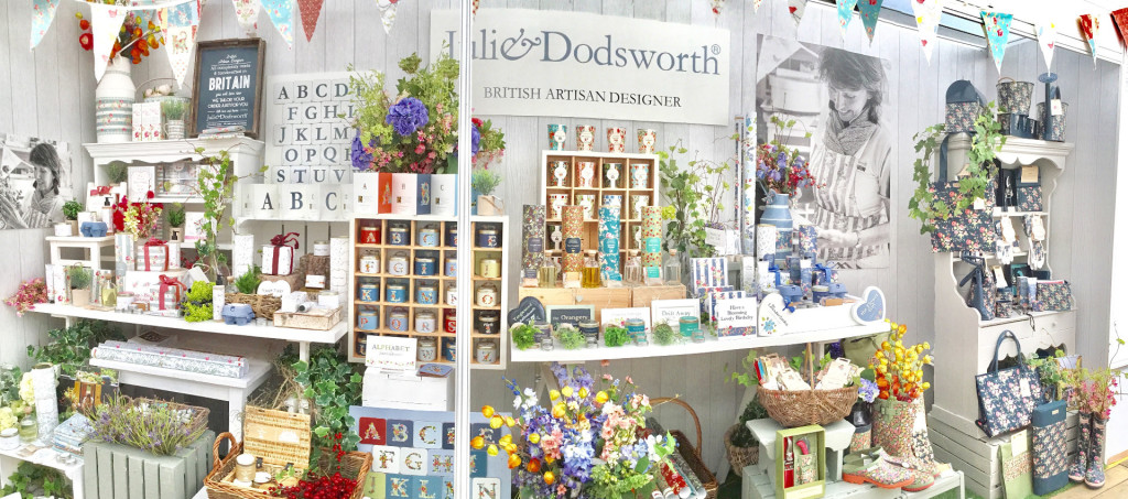 Above: The Julie Dodsworth stand at Autumn Fair 2019.