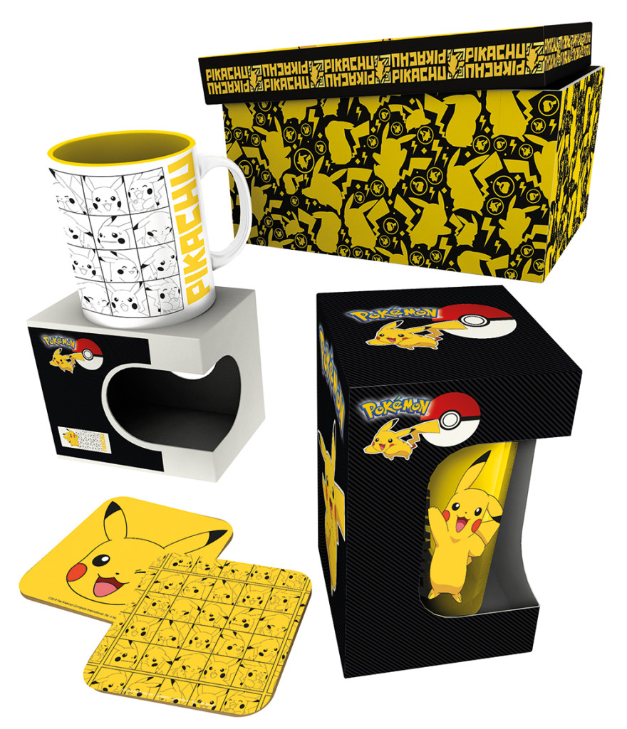Above: The brand new Pikachu gift box has already attracted huge pre-orders.