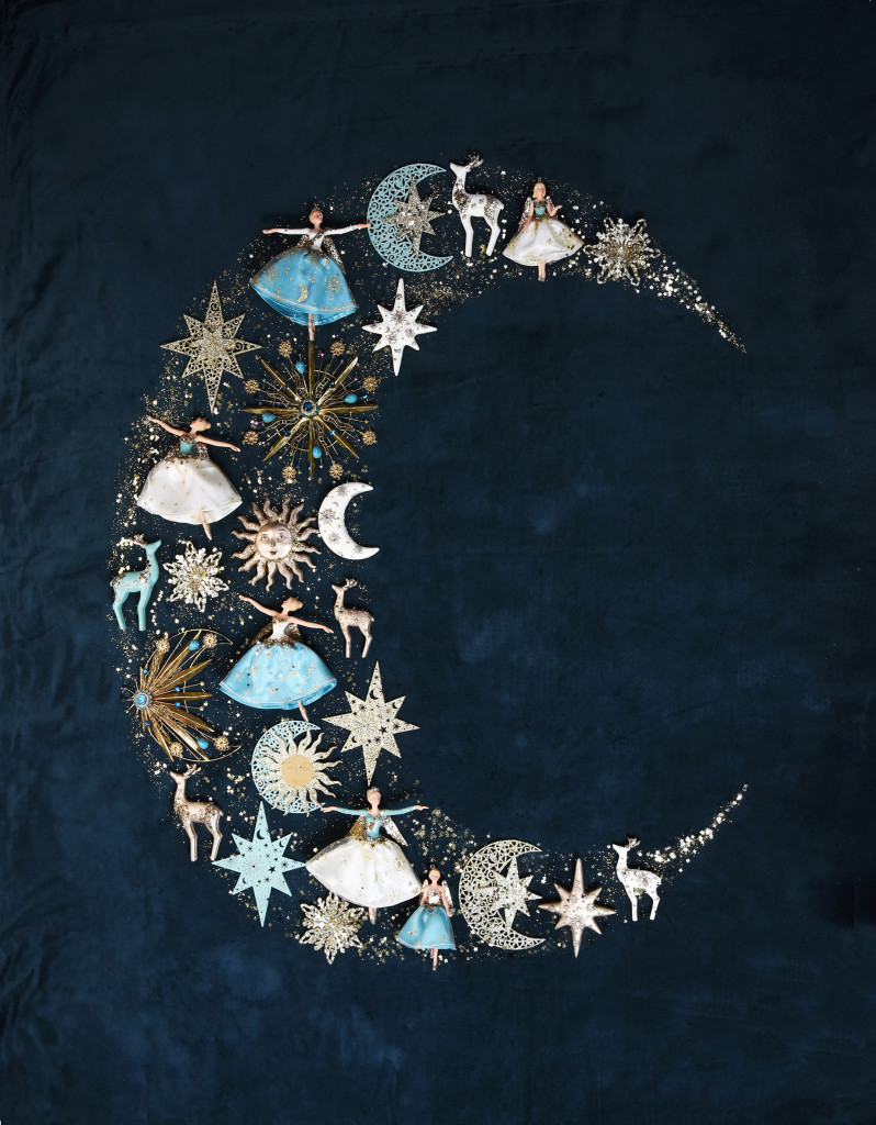 Above: A celestial Christmas decoration from Gisela Graham.