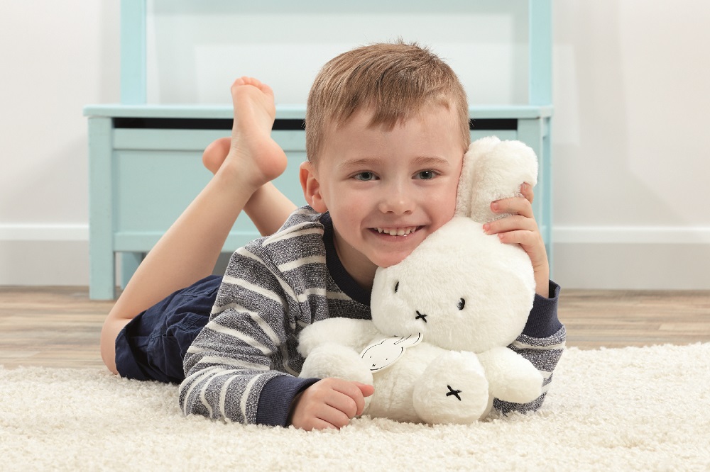 Above: Rainbow Designs’ white Classic Miffy.