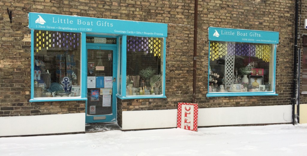 Above: Little Boat Gifts in Brightlingsea.