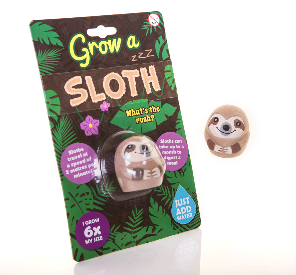 Above: Boxer Gifts’ Grow A Sloth is among the company’s gift products that will not arrived in time for Christmas.