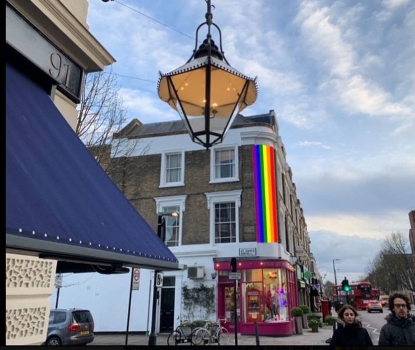 Above: MAP gift shop in North London.