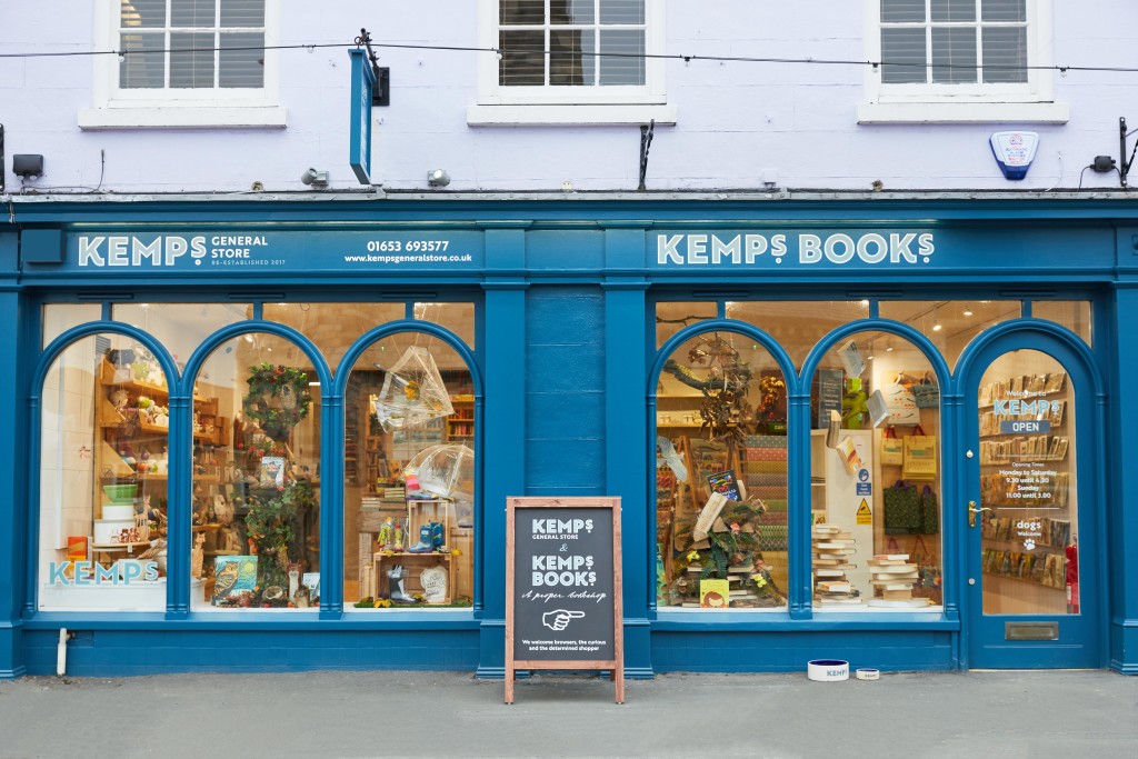 Above: Kemps General Store and Kemps Books in Malton.