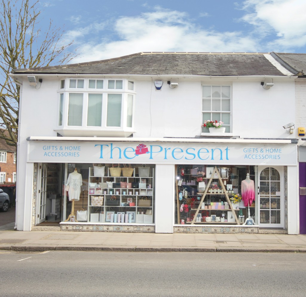 Above: The Present, Barnet.