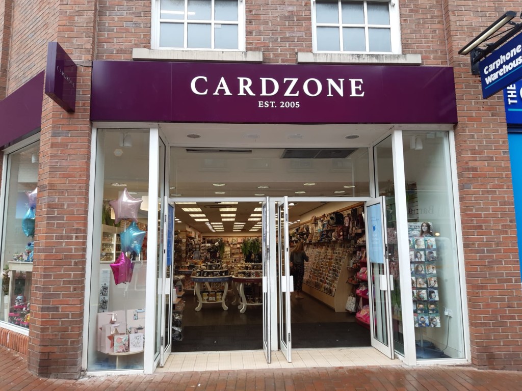 Above: Bricks and mortar expansion is still on the cards for Cardzone. The Macclesfield store was the first to fanfare the new branding last summer.