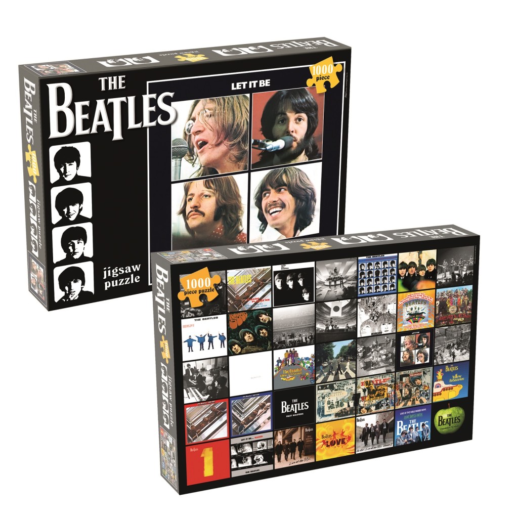 Above: Topping the charts, University Games’ Beatles jigsaw puzzle is brand new for 2021.