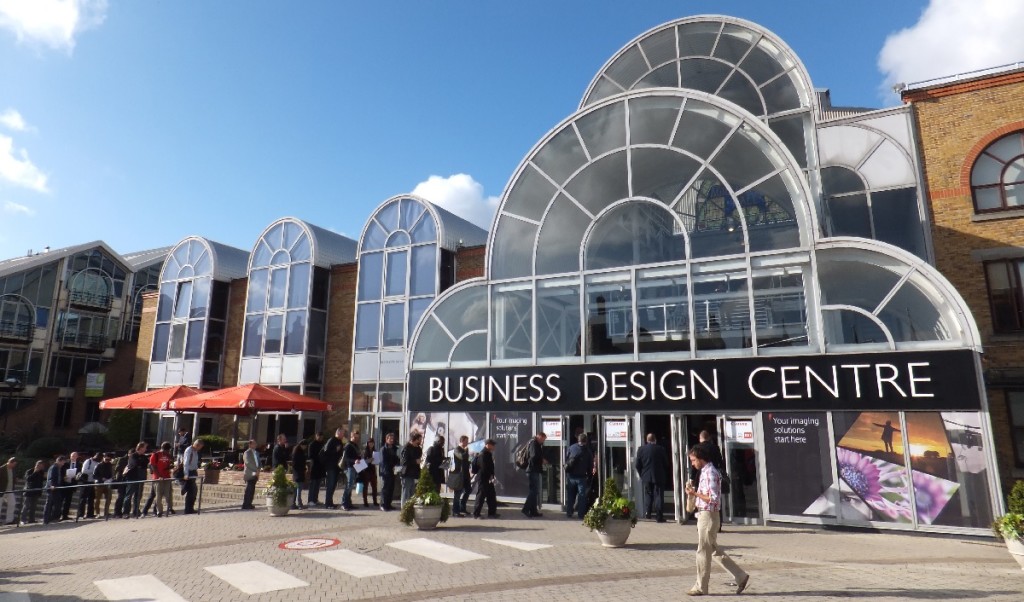 Above: The Business Design Centre in Islington.