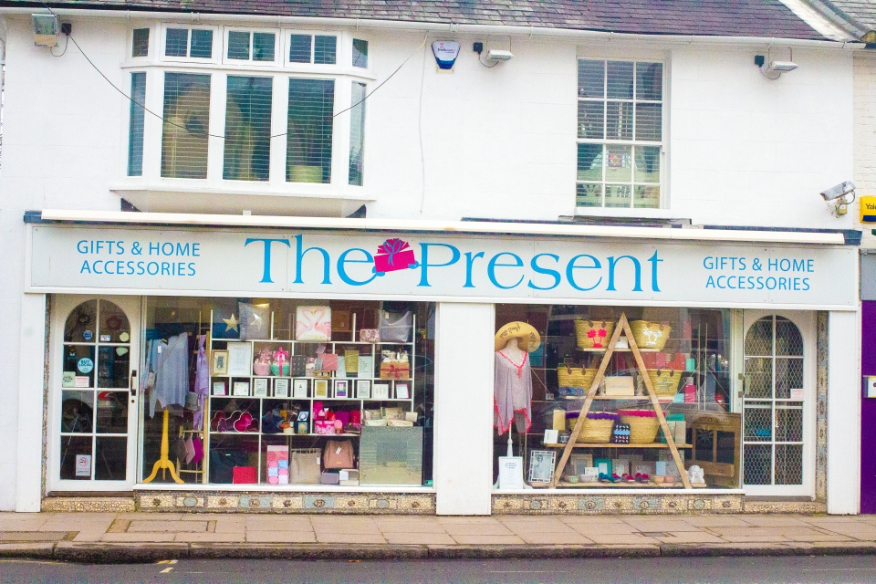 Above: The Present, Barnet.