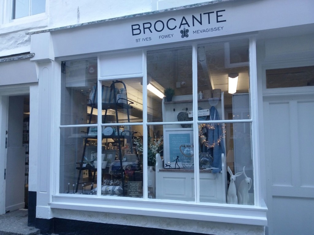 Above: Brocante in St. Ives.