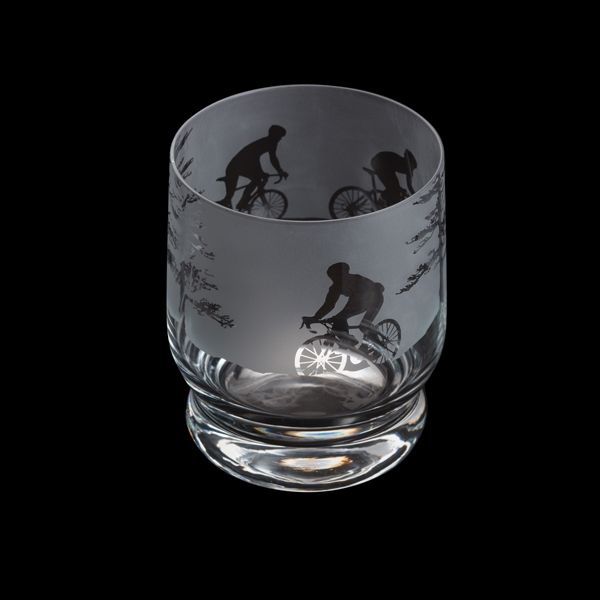 Above: Hobby themed Dartington Crystal tumblers have been ringing up sales at Joco.
